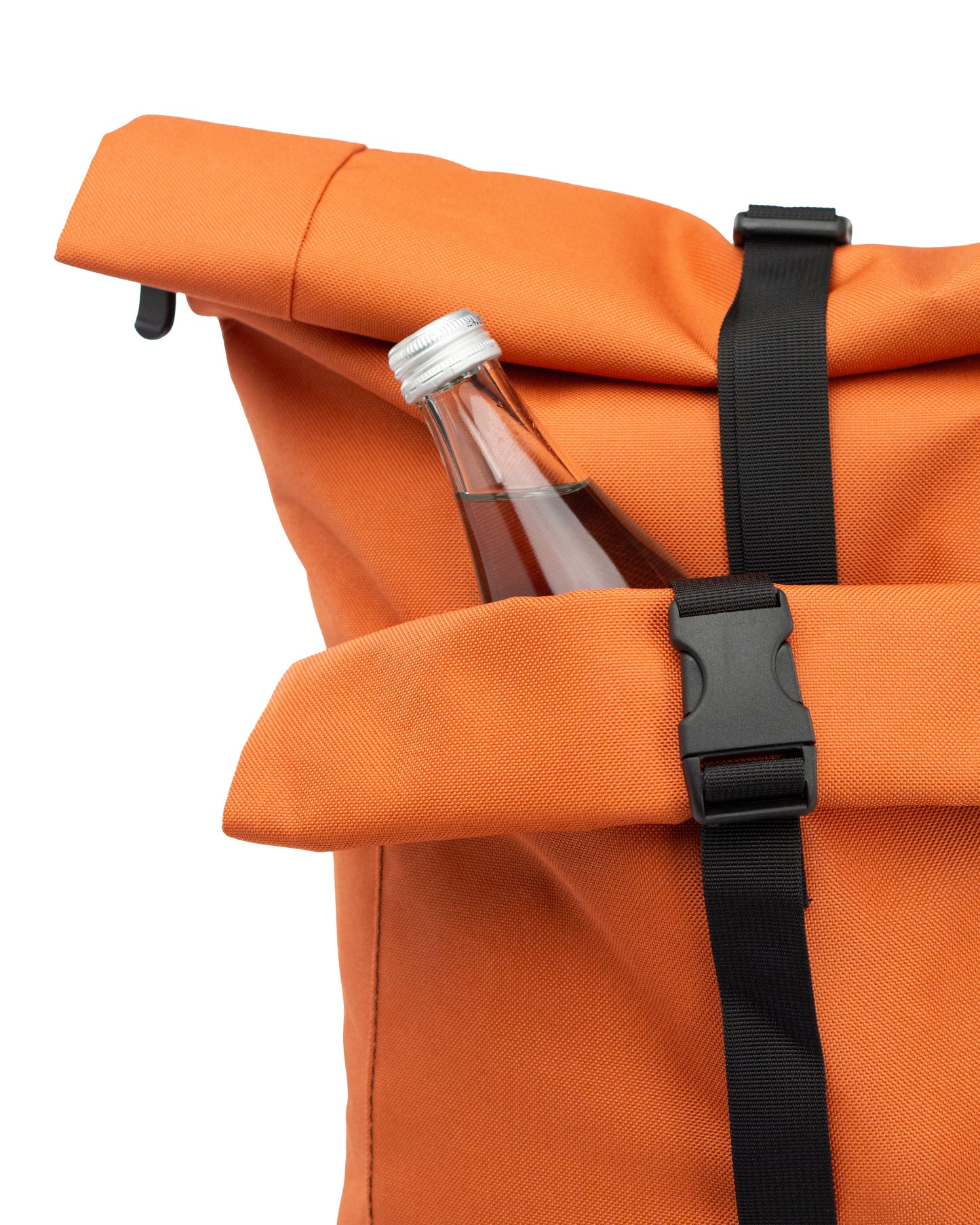 Veganer Rucksack Bob Skandinavien Orange – nachhaltig produziert in Europa, wasserabweisend & langlebig.