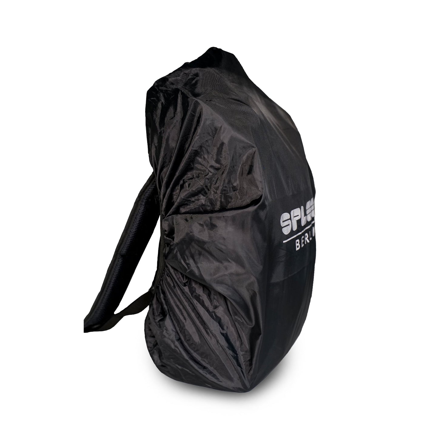 Spleen Berlin Regencape Schwarz – stylischer Wetterschutz für den Alltag auf dem Rad.
