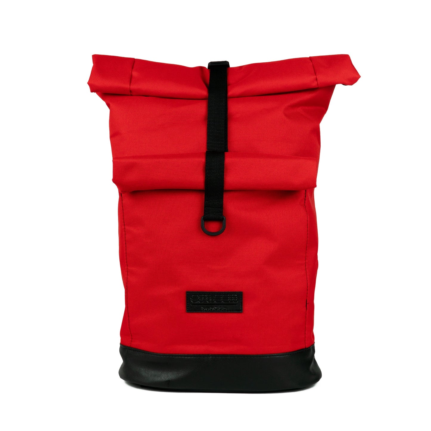 Rolltop-Rucksack Bob Tulpenrot – 2-in-1 Fahrradtasche mit Gepäckträgerhalterung, vegan und nachhaltig von Spleen Berlin