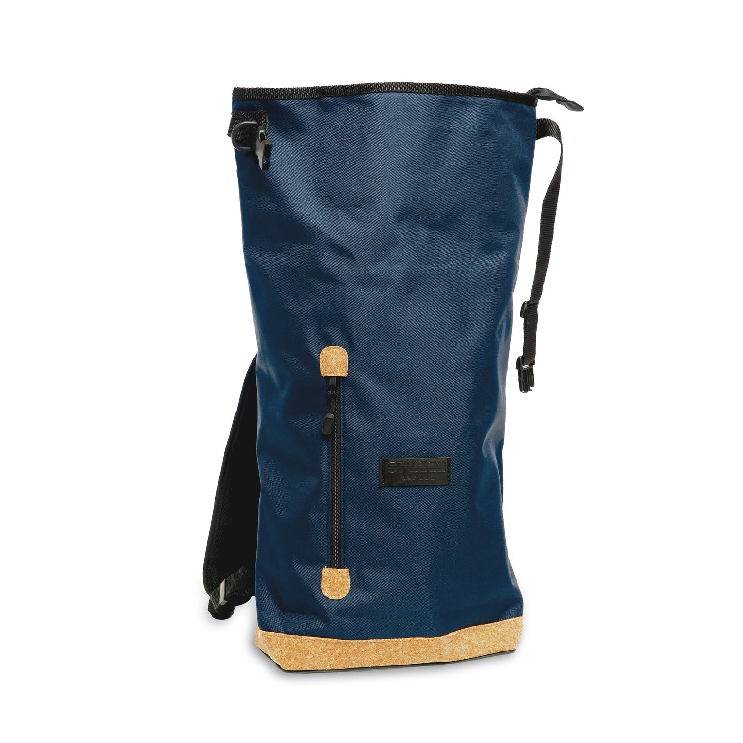 Veganer Rucksack aus Kork und Nylon – handgefertigt in Europa, ideal für urbane Fahrradpendler mit 27L Volumen