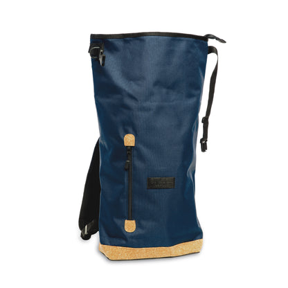 Veganer Rucksack aus Kork und Nylon – handgefertigt in Europa, ideal für urbane Fahrradpendler mit 27L Volumen
