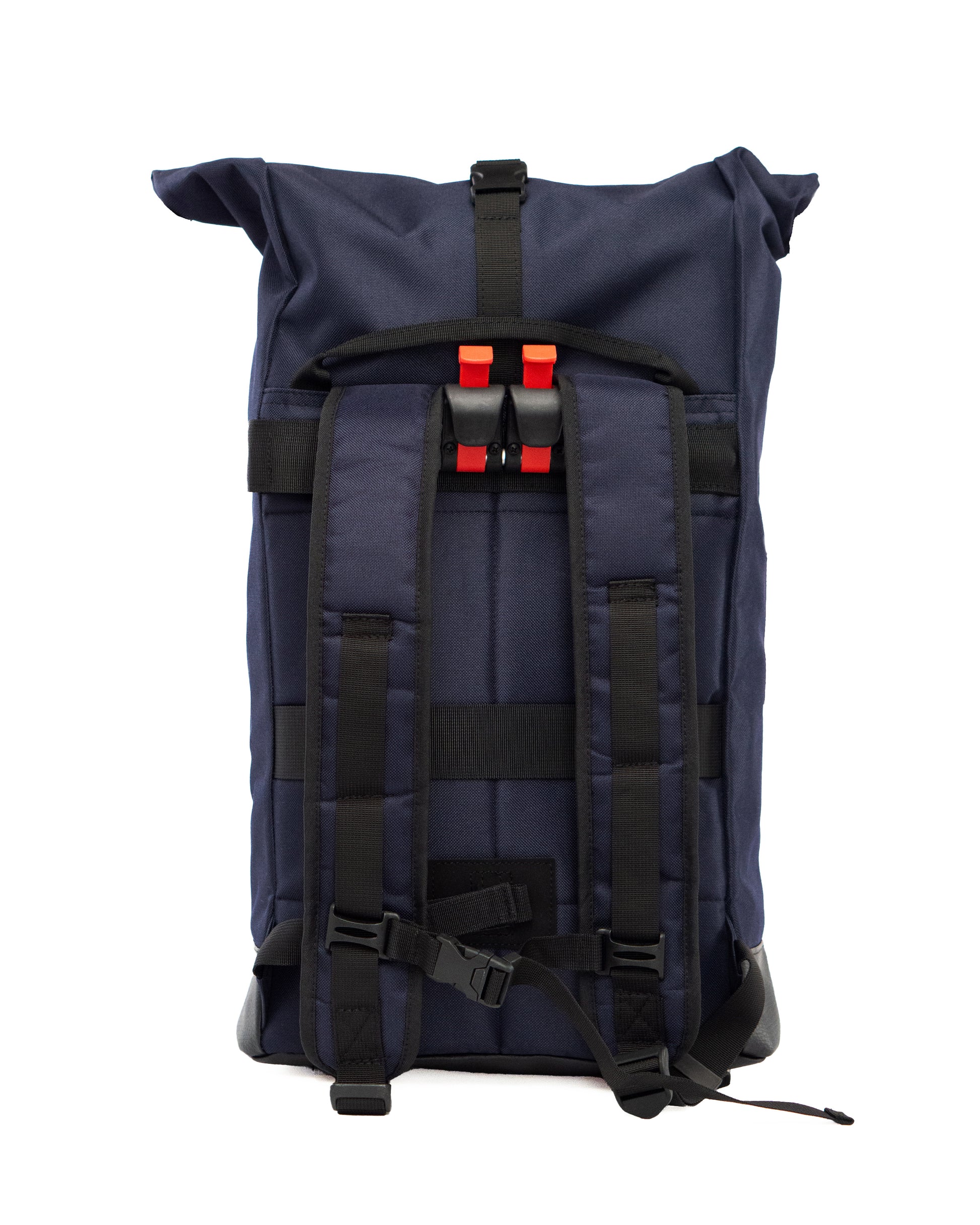 Fahrradtasche Bob Blue Glow von Spleen Berlin mit Halterung für Gepäckträger – sicher und stilvoll unterwegs.