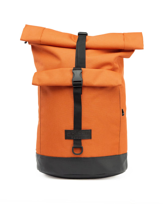 Rucksack Bob Skandinavien Orange von Spleen Berlin – urbanes, skandinavisches minimalistisches Design für Fahrradpendler