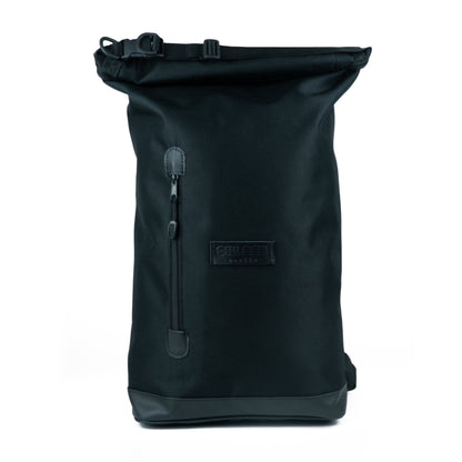 Spleen Berlin - veganer Fahrradrucksack aus Cordura – langlebig, leicht und nachhaltig produziert in Europa. Rucksack-Funktion der Fahrradtasche Liz Black – bequem tragbar, optimal für Uni und Büro.