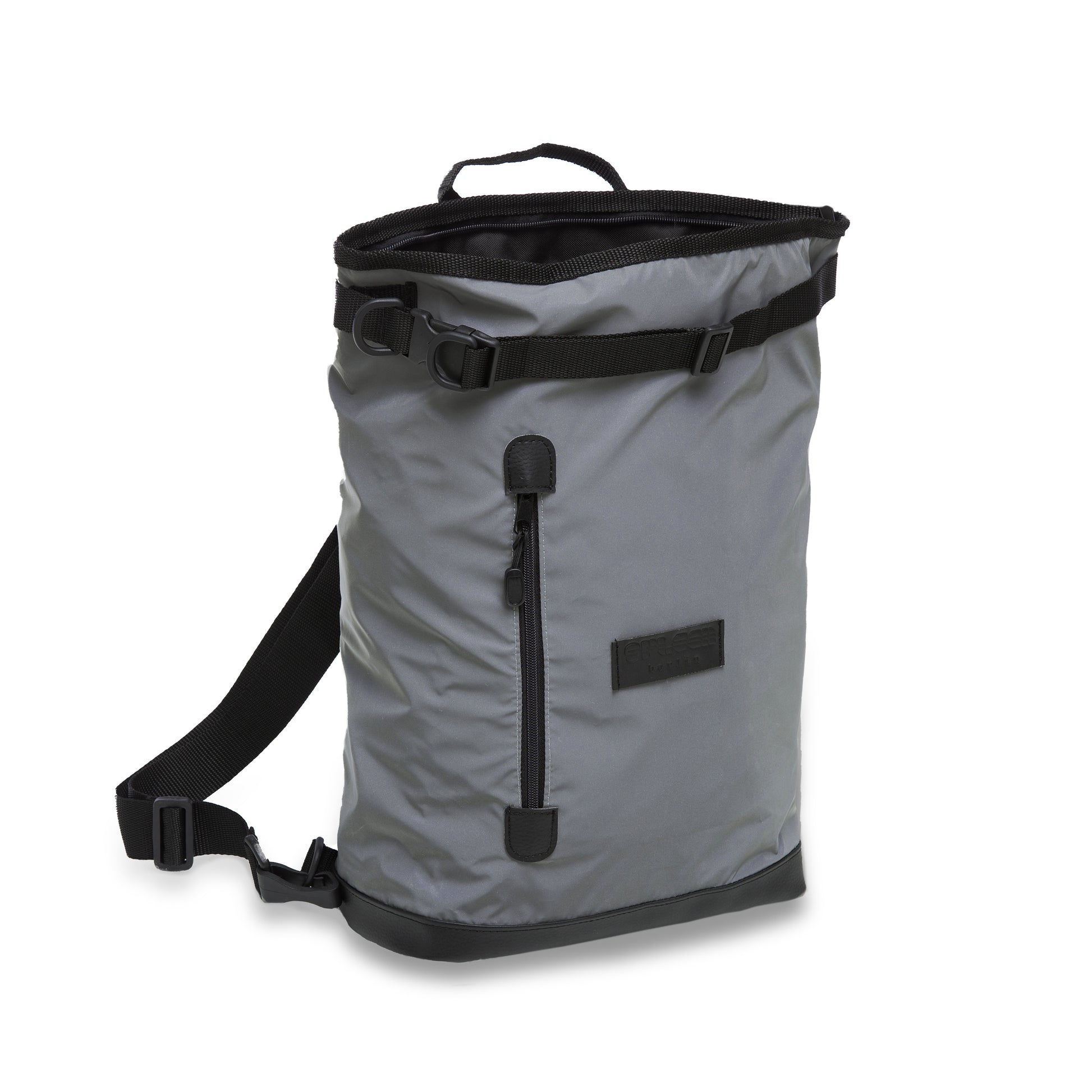 Seitliche Ansicht der Liz Small Glow Fahrradtasche – schlanke Silhouette für den Stadtverkehr. Mit 22L Volumen ideal für die City.