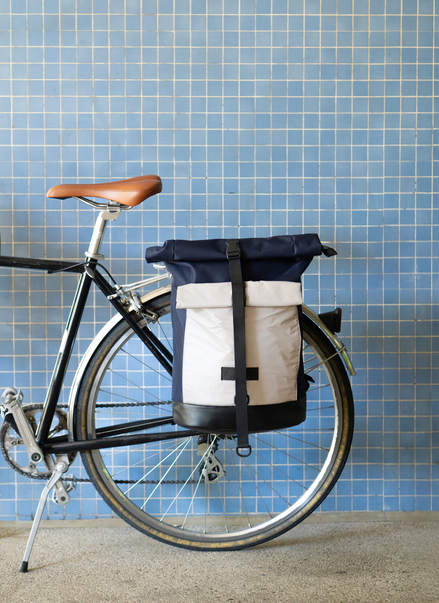 Fahrradrucksack Bob - Blue Glow | Spleen Berlin