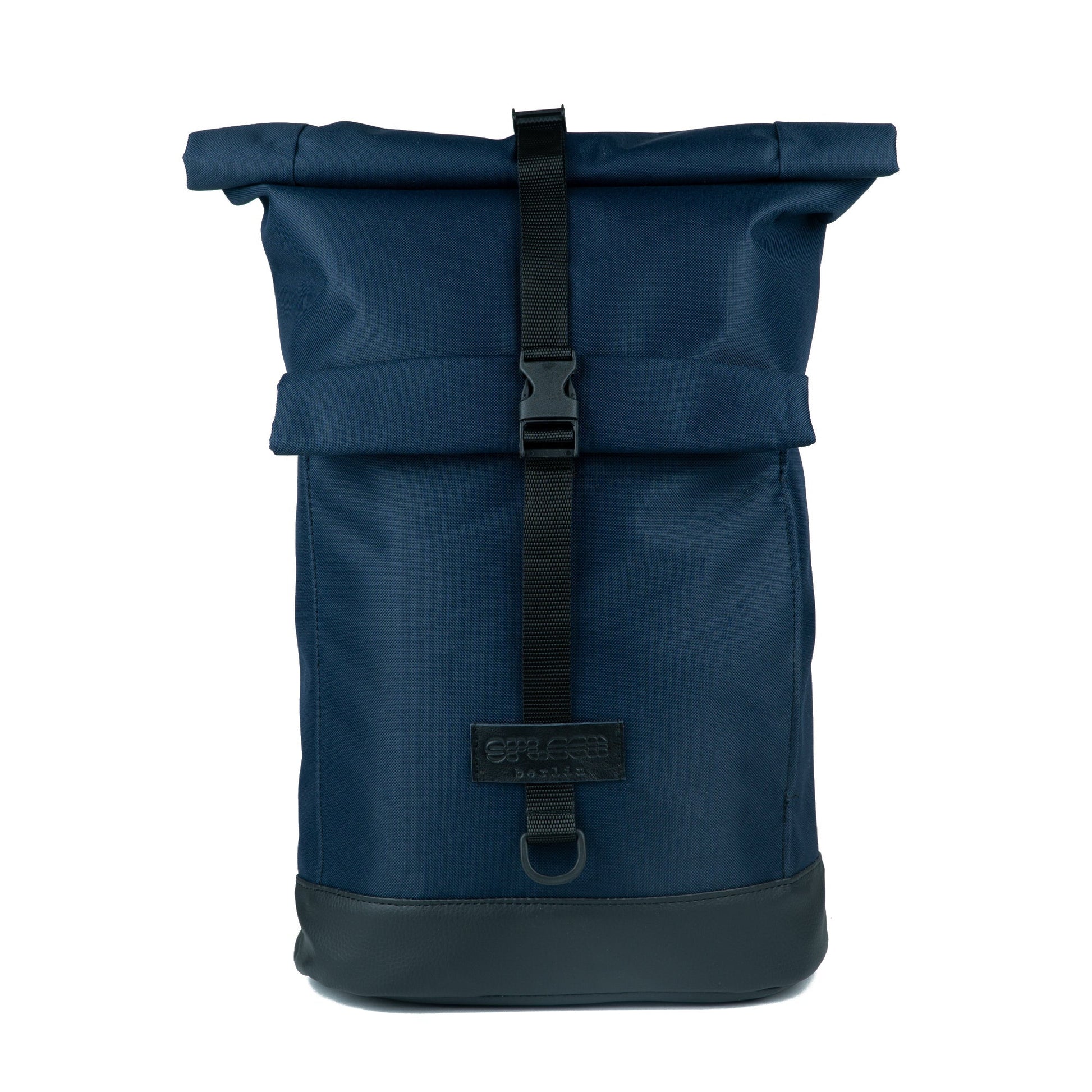 BOB Rucksack in Marineblau von Spleen Berlin 2-in-1 Fahrradrucksack und Fahrradtasche im urbanen Design. ©Spleen Berlin